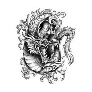 Drak - Urban Style - tetování, tetovačka