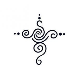 Henna - moderní stylový ornament
